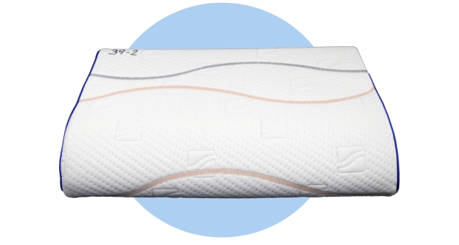 Hoofdkussen M LINE Pillow You Blauw getest in 2025 door Testaankoop